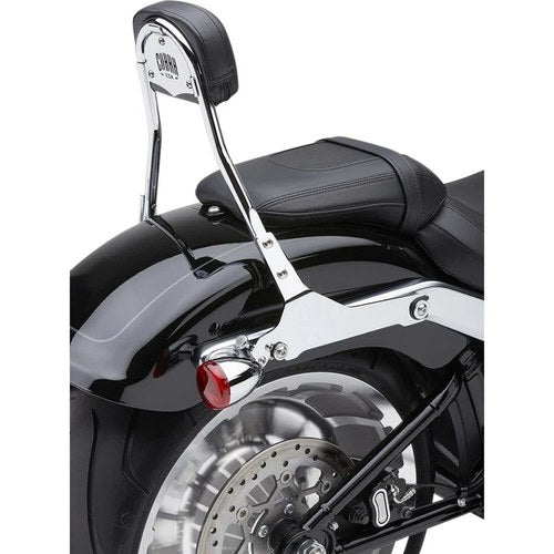 Cobra Detachable Backrest Kit - 14" - Softail (Chrome) Standard | 602-2007
