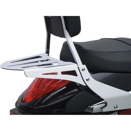 Cobra Sissy Bar Luggage Rack - Laser-cut (Chrome) 02-3606