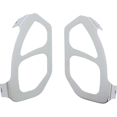 Cobra Saddlebag Protectors and Supports (Chrome) 02-6136