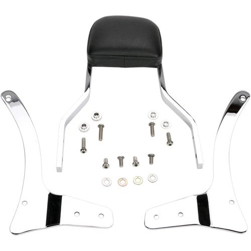 Cobra Square Sissy Bar Kit - V-Star 1100 (Chrome) Short | 02-5740