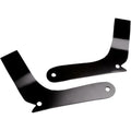 Cycle Visions Sissy Bar Side Plates - FXS/FLS (Black) Pair | CV-8095