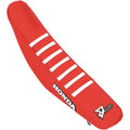 D'Cor Visuals Seat Cover (Red / White) 30-10-151