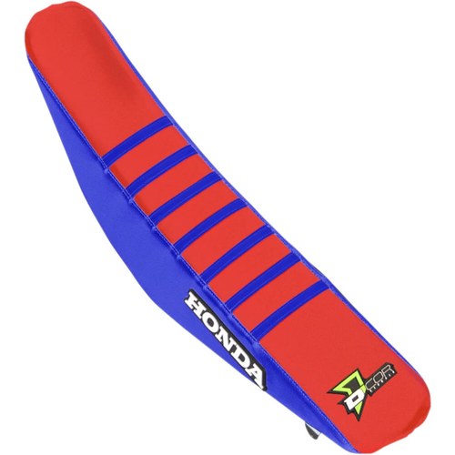 D'Cor Visuals Seat Cover (Blue / Red) 30-10-451