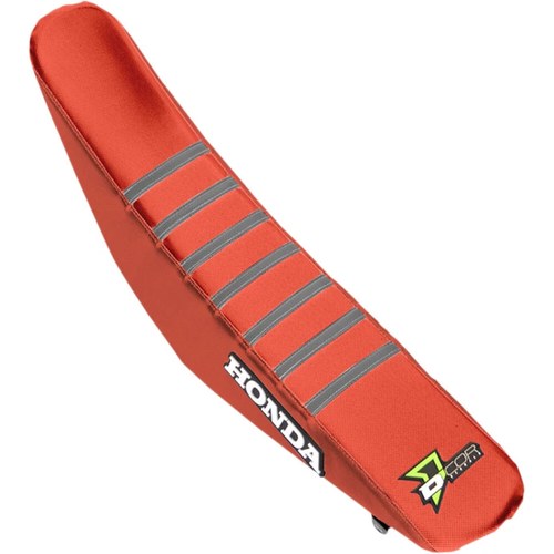 D'Cor Visuals Seat Cover (Red / Gray) 30-10-456