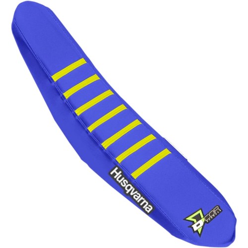 D'Cor Visuals Seat Cover (Blue / Yellow) 30-70-405