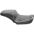Le Pera Kickflip Seat - Double Diamond - Fxd '06-'17 (Black) LK-591DD