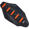Moose Racing Ribbed Seat Cover - KTM (Black / Orange) KTM6509-336RT