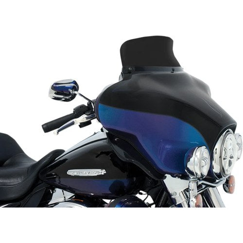 Memphis Shades Spoiler Windshield - 5" - Flh '96-'13 (Dark Black Smoke) MEP84310
