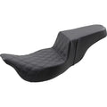 Saddlemen Step Up 2-Up Seat - Lattice Stitched - Flh (Black) 808-07B-172E