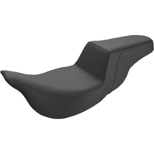 Saddlemen Step Up 2-Up Seat - Gripper - Flh (Black) 808-07B-174EXT