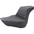 Saddlemen Step Up 2-Up Seat - Lattice Stitched (Black) 818-27-175