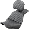 Saddlemen Explorer Seat - Lattice Stitched - Backrest (Black) 818-29-030LS