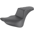 Saddlemen Step Up 2-Up Seat - Passenger Lattice Stitched (Black) 818-33-173