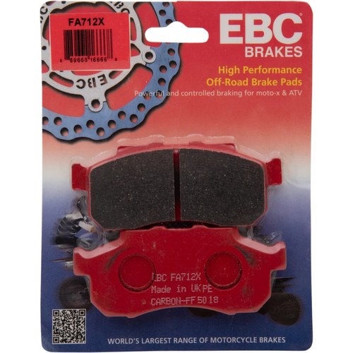 Ebc Sport Carbon "X" Brake Pads / One Pair | Offroad | FA712X