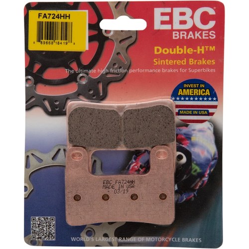 Ebc Sintered "HH" Brake Pads / One Pair | Street | FA724HH