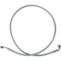 Drag Specialties Front Brake Line Clear-Coated Stainless Steel | 640112