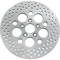 Drag Specialties Drilled Brake Rotor - Rear - 11.875" - Touring | 06-0177A