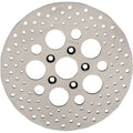 Drag Specialties Rear Drilled Brake Rotor - 11.5" | 06-0171AS