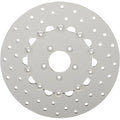 Drag Specialties Drilled Brake Rotor - Front - 11.8" - Dyna | B06-0199ASP