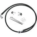 Drag Specialties Front Brake Line FXST/DWG 84-05 Black | 640115-BLK