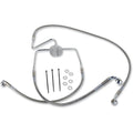 Drag Specialties +2" Brake Line - Front - Stainless Steel - FLHR94-07 | 644410-2