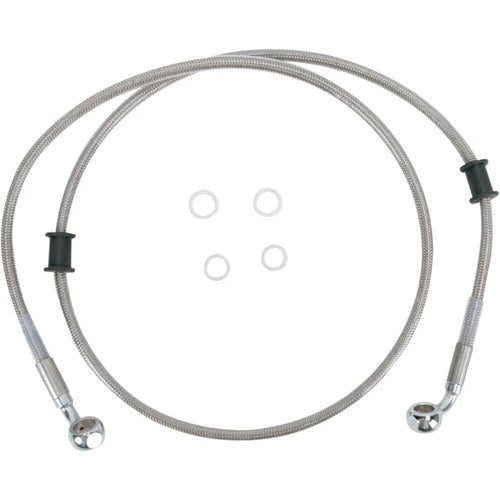 Drag Specialties Front Brake Line Fxdwg 10-15 Stainless Steel | 660323