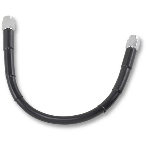 Drag Specialties Universal Brake Line - Black - 10" | 810-BLK