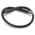 Drag Specialties Universal Brake Line - Black - 16" | 816-BLK