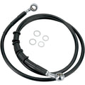 Drag Specialties Front Brake Line Flst 08-10 Black | 680214BLK