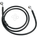 Drag Specialties Front Brake Line Fxdl 08-09 Black | 660335BLK