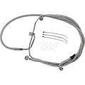 Drag Specialties +8" Brake Line - Front - Stainless Steel - FXDF08-17 | 660325-8