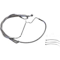 Drag Specialties +6" Brake Line - Front - Stainless Steel - 14-16FLHT | 614085-6