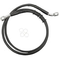 Drag Specialties Front Brake Line - XL - Black +10" | 614771-10BLK