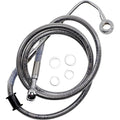 Drag Specialties Brake Line - 15-17 Softail - Stainless Steel +8" | 618299-8
