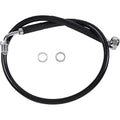 Drag Specialties Brake Line - 18- Softail - Black | 618601-BLK