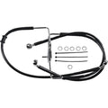 Drag Specialties Brake Line - 18-XL1200X - Black +6" | 618566-6BLK