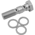Drag Specialties Banjo Bolt - 3/8"-24 - Dual | 117
