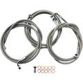 LA Choppers Stainless Steel Front Brake Line - Touring ABS | LA-8052B16