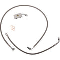 LA Choppers Stainless Brake Line - 12"-14" - Softail 18+ | LA-8152B13