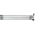 Magnum Scii Front Brake Line - Non-ABS - Sterling Chromite - Upper 3/8" - 17"