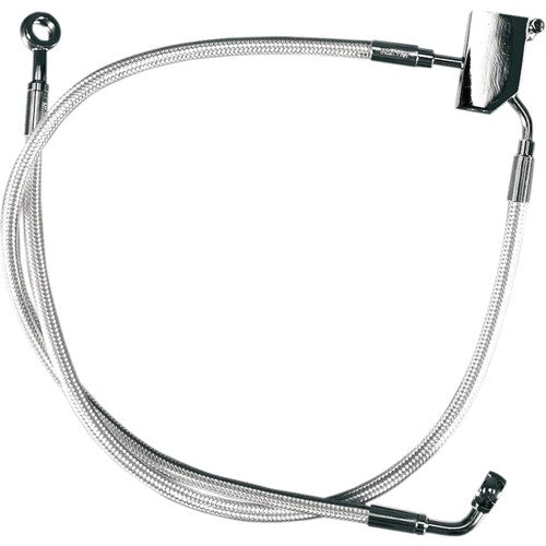 Magnum Rear Brake Line - Sterling Chromite II - 87-99 Fxst | 3608A