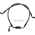 Magnum Lower Brake Line - ABS - Black Pearl - Dyna | AS47006