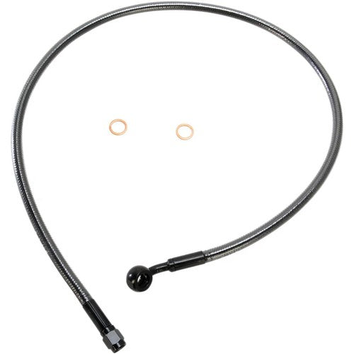 Magnum Black Pearl Front Brake Line - ABS - 35/10mm 30" | AS47130