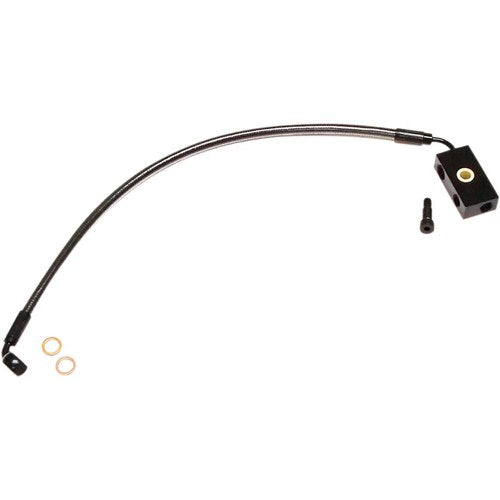 Magnum Lower Brake Line - ABS - Black Pearl - Softail | AS47027