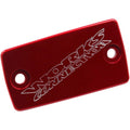 Works Connection Red Front Brake Reservoir Cover | 21-067