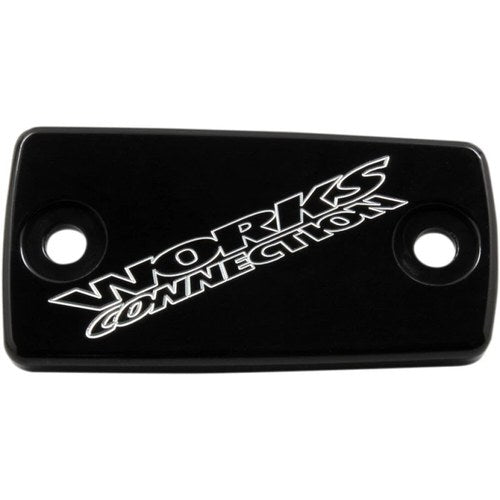 Works Connection Clutch Master Cylinder Cover - Black | 21-152