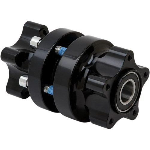 Arlen Ness Dual Cartridge Wheel Hub - Front - Black - 18 Fxfb | 71-614