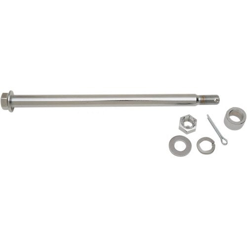 Drag Specialties Chrome Axle Kit - Rear - Chain Drive - 73-85 BT | 16-0269-BC