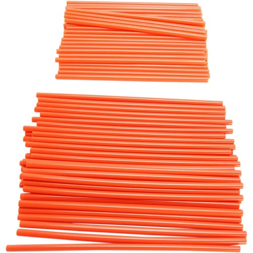 Emgo Wheel Spoke Covers - Orange - 80 Pack | 16-26094