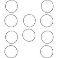James Gasket Oil Pump Cover O-Ring - 10 Pack | 26434-76-A